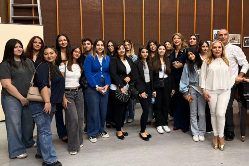 NDU Journalism Students Meet with Ministers and Media Professionals 10